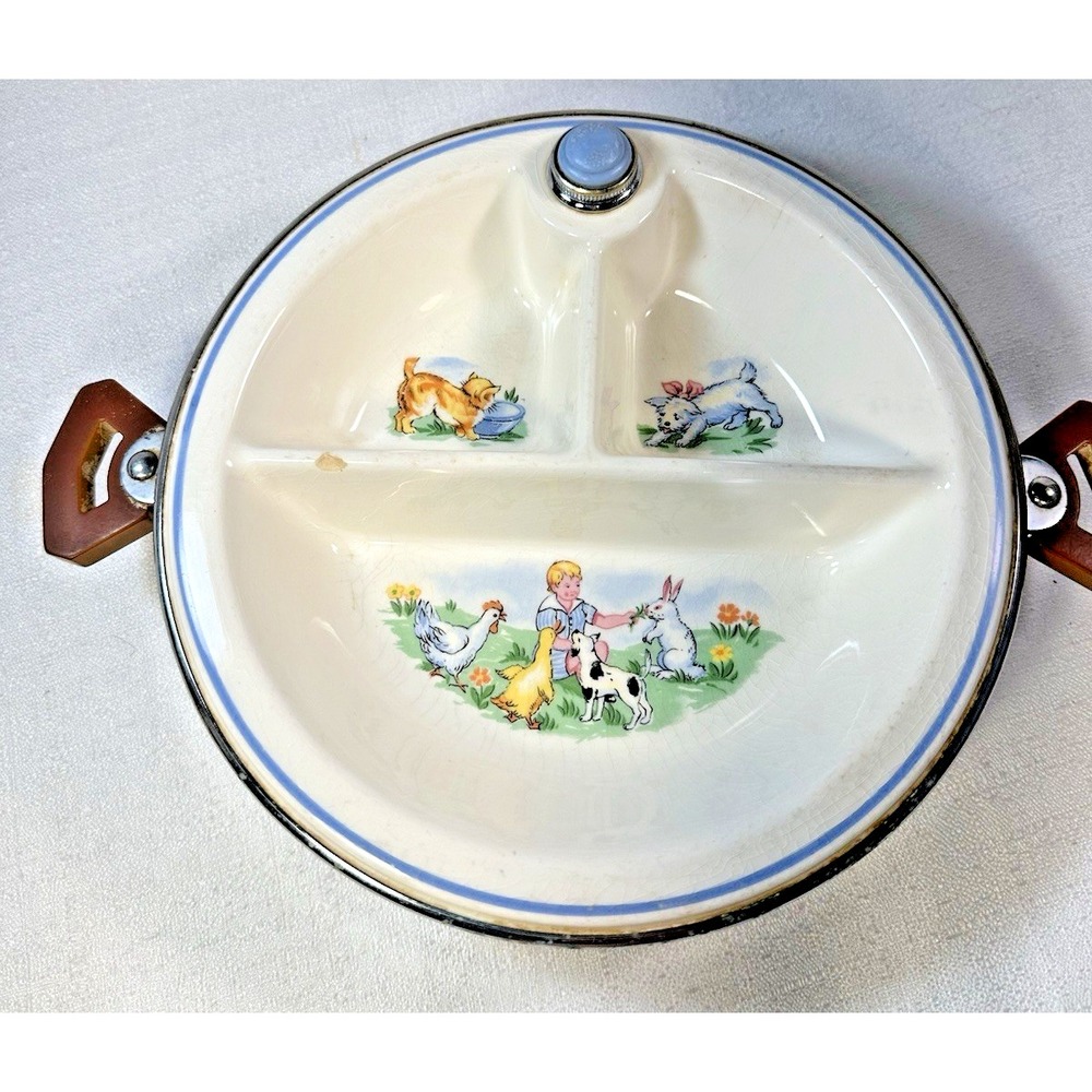 Vintage 1940s baby food warmer Bartsch Co.